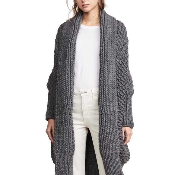 I Love Mr. Mittens Pearl Stitch Cardigan in Cream - Picture 2 of 6